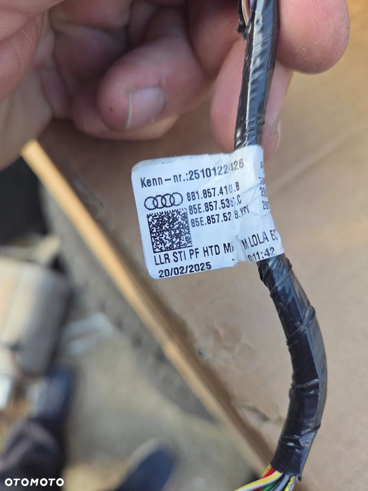 Lusterko prawe Audi A5 A-5 S5 III B10 8B1857410B 15 Pin - 14