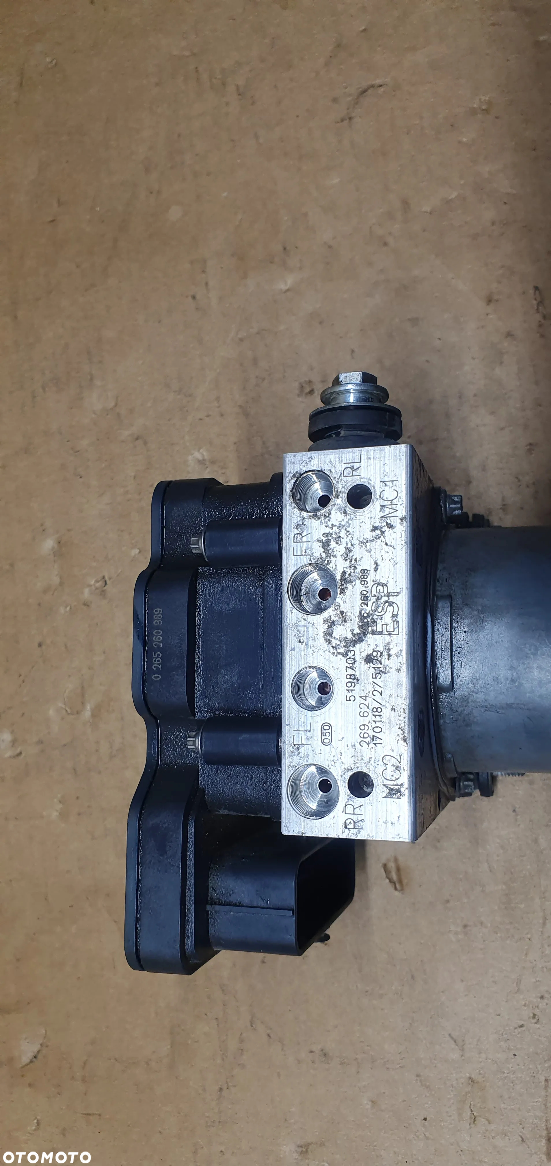 Pompa sterownik ABS ESP Citroen Jumper 00519870330 51987033 - 4