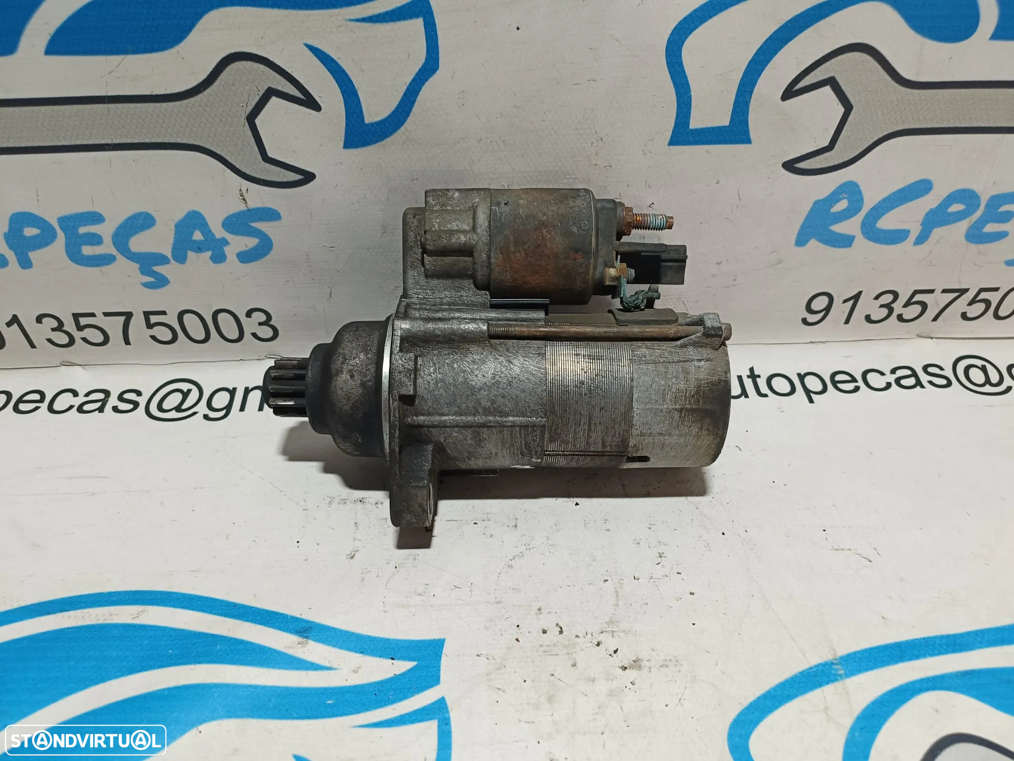 MOTOR ARRANQUE VW VOLKSWAGEN GOLF V 5 MK5 2.0 TDI 16V 140CV BKD 02M911023N 02M911023 TOURAN CADDY EOS PASSAT SEAT LEON TOLEDO ALTEA AUDI A3 A4 - 6