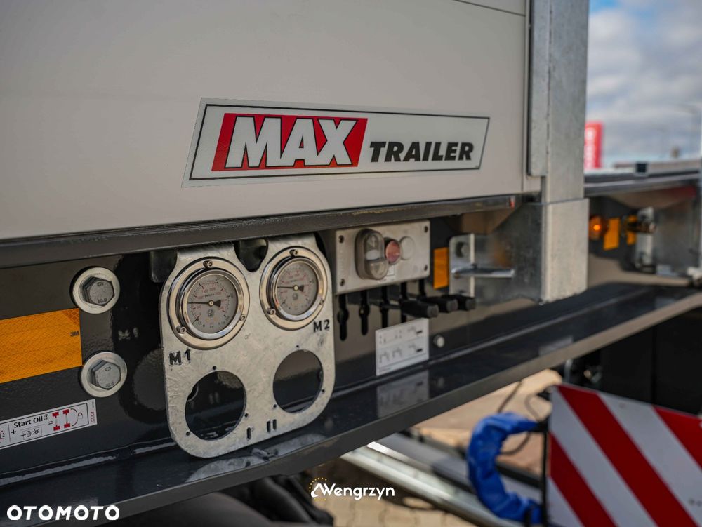 MAX Trailer 2 osiowy tiefbett, lowbed, zawieszenie pneumatyczne - 16