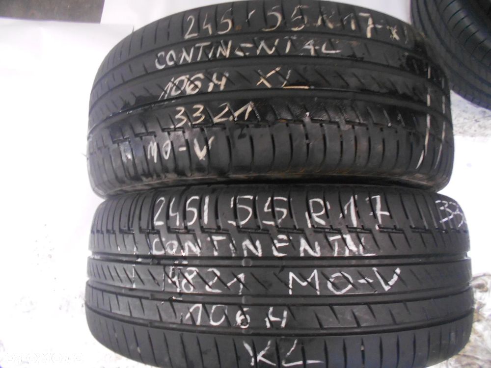 OPONY 245/55R17 CONTINENTAL PREMIUM CONTACT 6 XL MO-V DOT 4821 7.2MM - 1