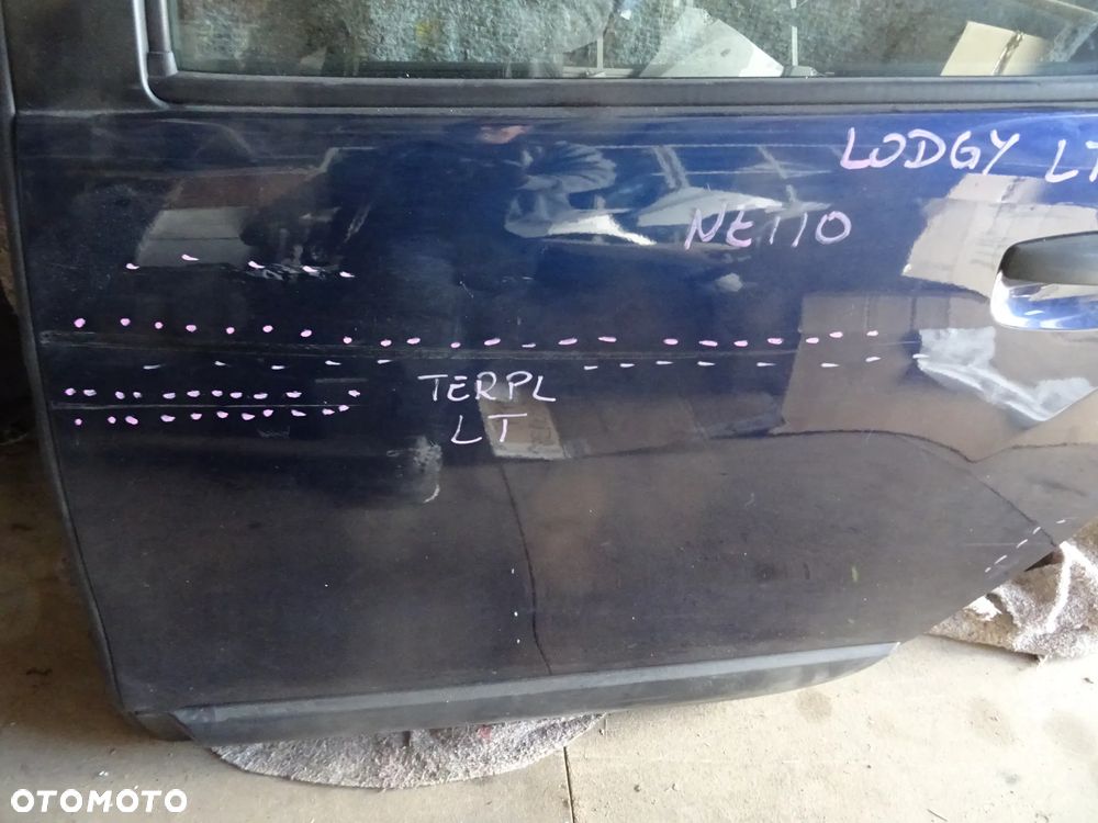 DACIA LODGY DRZWI TERPL LEWE TYLNE KOMPLETNE INNE CZESCI PYTAC - 4