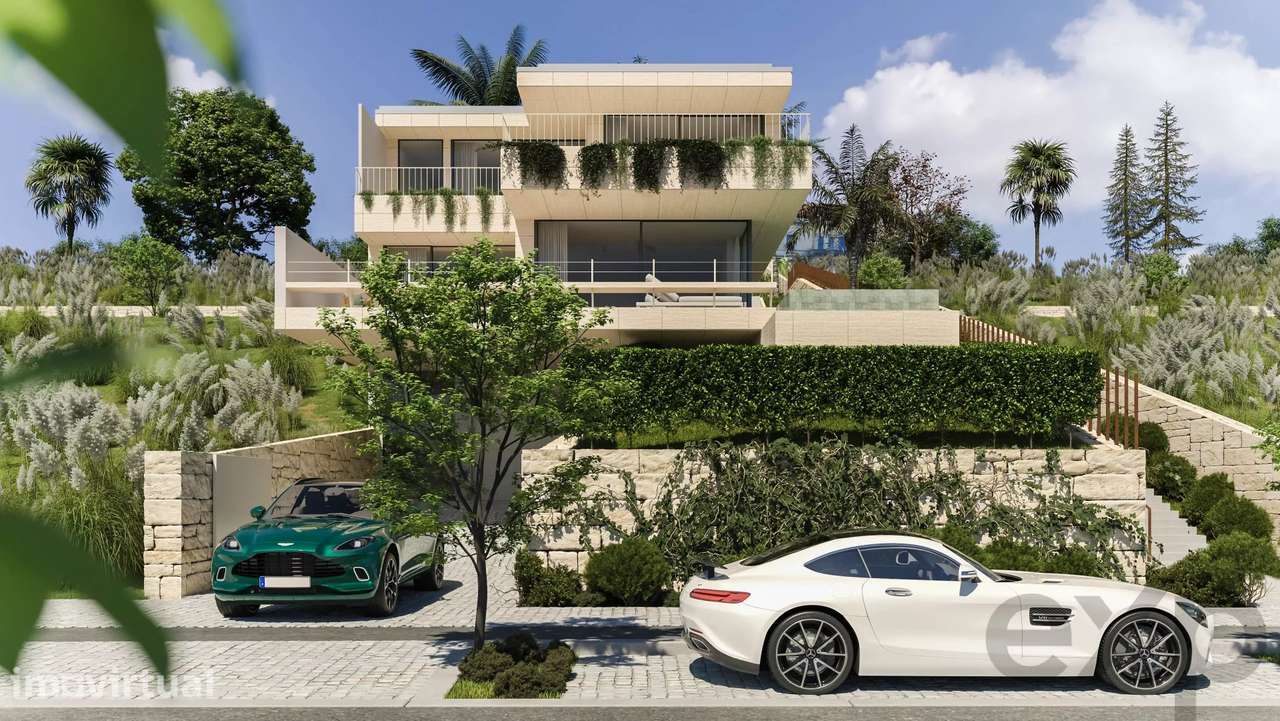 Fabulosa Moradia T4+1 com piscina, vista mar e rio, na prestigiada Qui - Grande imagem: 2/7