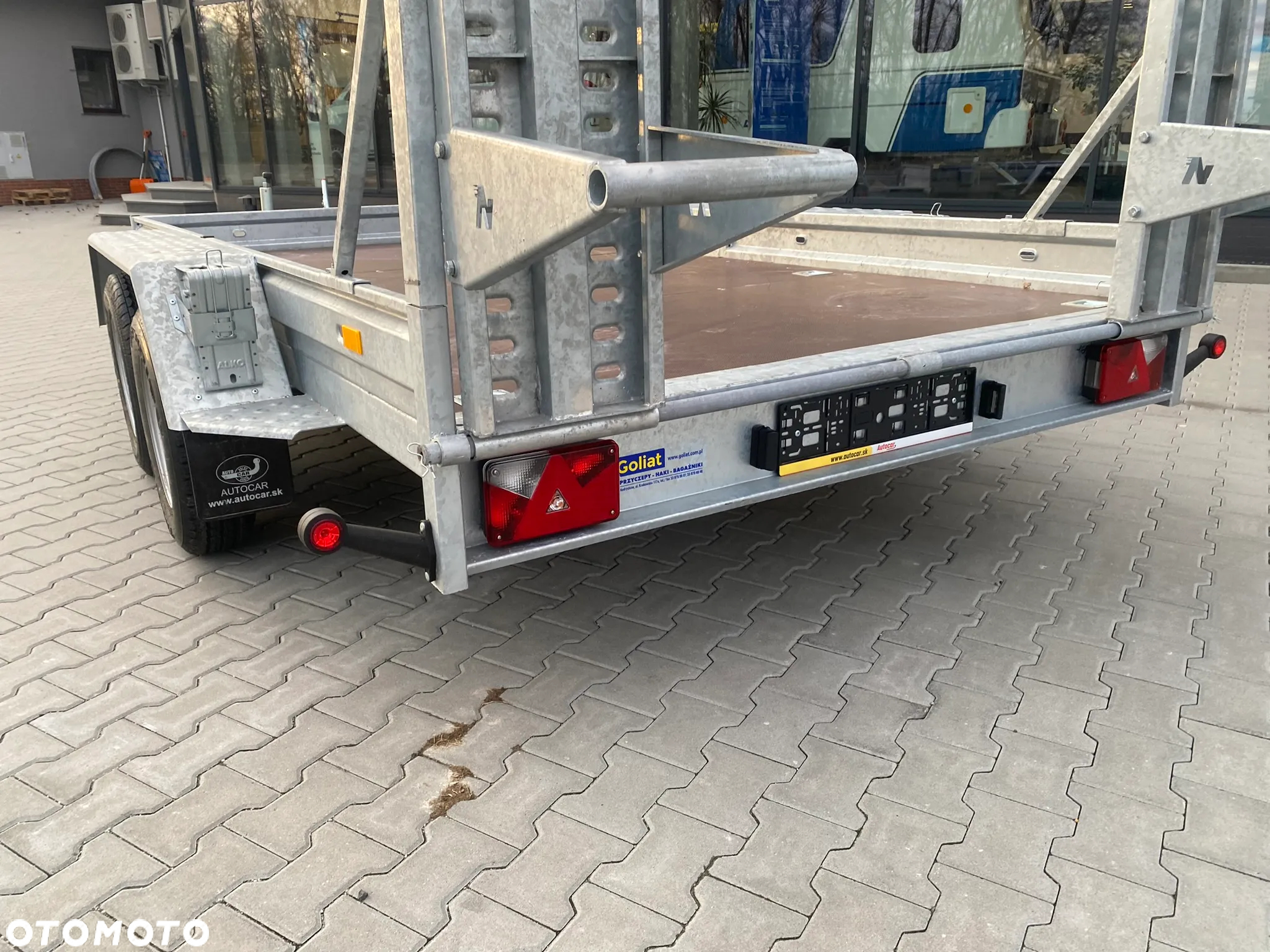 Niewiadów KOPARKA 3500kg pod minikoparki laweta przyczepa - 11
