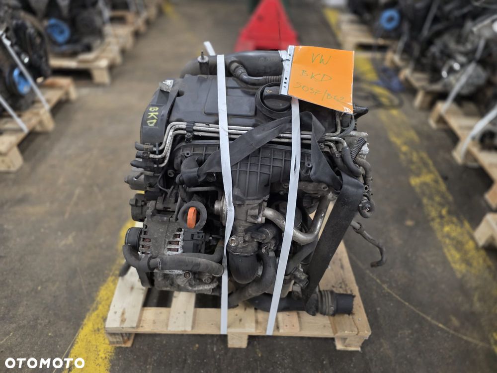 Volkswagen BKD 2.0 diesel silnik kompletny z pełnym osprzętem gotowy do montażu - 1