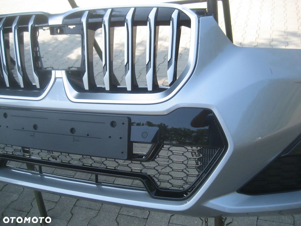 bmw x1 u11 m pakiet 22-25r zderzak przedni atrapa 6xpdc spacesilber - 6