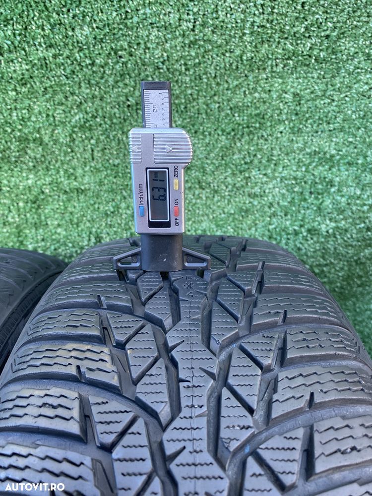 Set 4 anvelope Iarna 195 55 R16 91H XL Nokian WR D4 Profil 3,9-6,3mm - 6