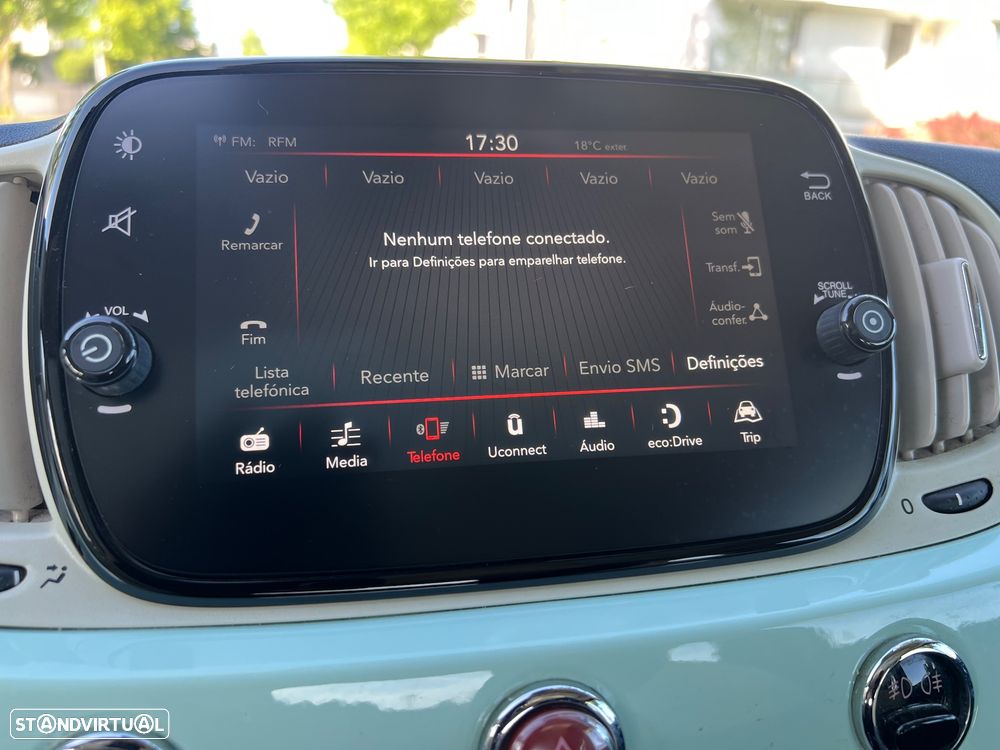 Fiat 500 1.2 Lounge S&S - 19