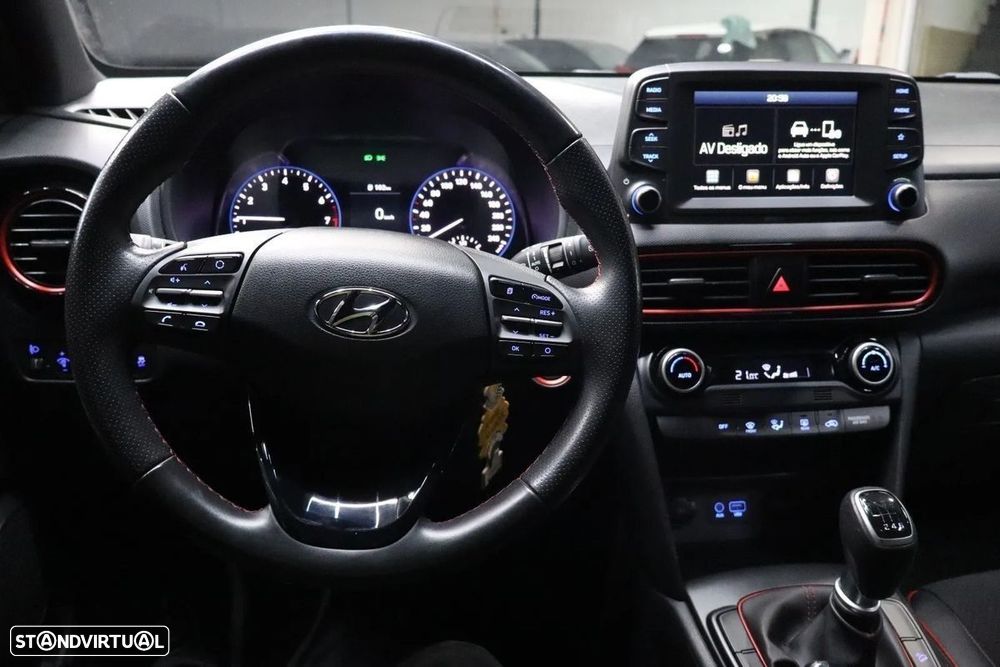 Hyundai Kauai 1.0 T-GDi Premium Pele/Tec Ver.+Nav+Vision - 17
