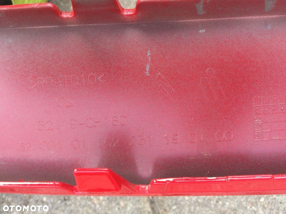 CITROEN C1 LIFT 14- zderzak przedni przód - 2