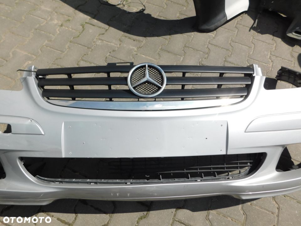 zderzak przedni przód atrapa MERCEDES A-KLASA W169 169 srebrny - 5