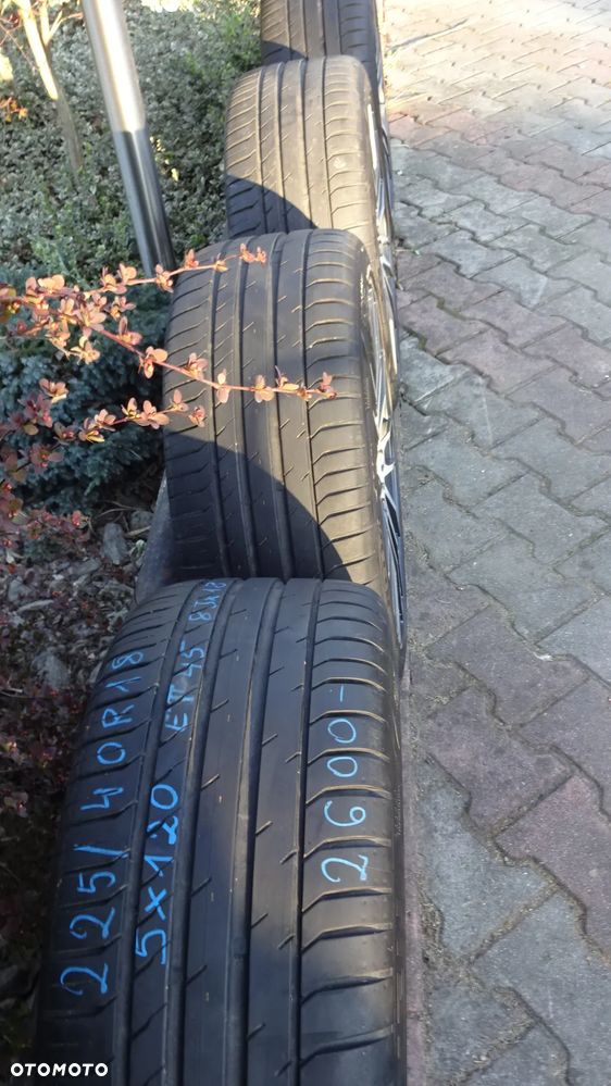 Koła letnie 18'' 5x120 BMW ET45 KBA48879 225/40R18 Nexen 2024r. - 9