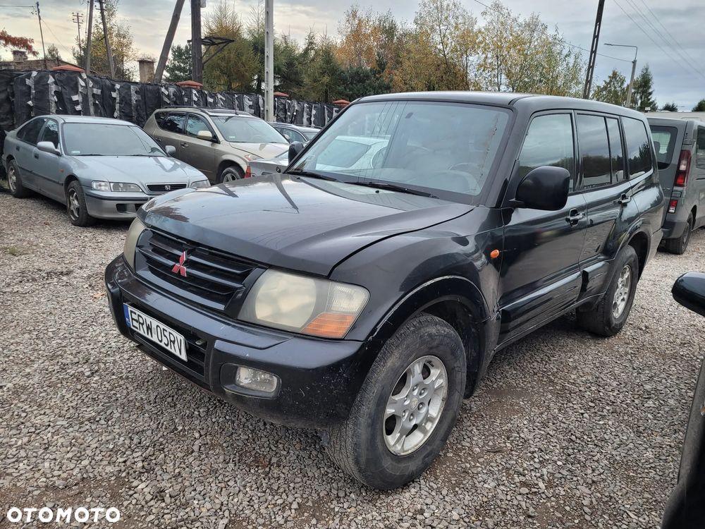 mitsubishi pajero III maska zderzak lampa grill błotnik drzwi zbiornik paliwa szyba lusterko - 1
