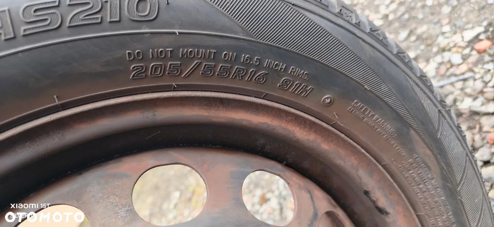 Koła felgi opony Falken Euroall 205 55 r16 M+S całoroczne 5x112 Passat b6 Golf 5 Touran 2 szt - 7