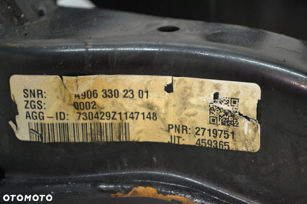 A9063302301 WÓZEK SANKI KOŁYSKA PRZÓD MERCEDES SPRINTER W906 - 5