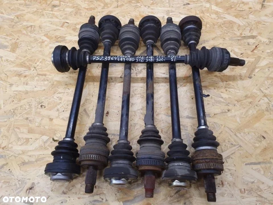 PÓŁOŚ BMW E87 118D 116i 118i 120i PRAWA 7523964 - 2