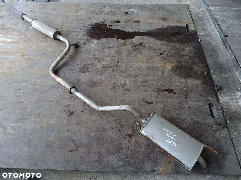 SEAT INCA 97-05 1.4B TŁUMIK WYDECH ŚRODKOWY KOŃCOWY - 1