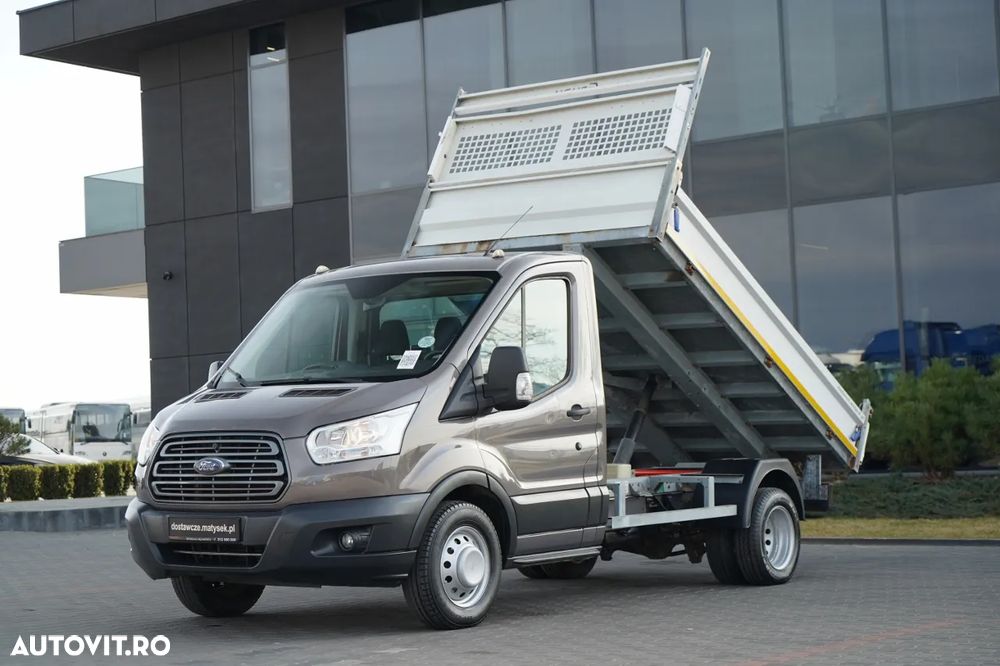 Iveco TRANSIT / BASCULATOR SPATE / DUBLU / MANUAL / IMPORTAT - 1