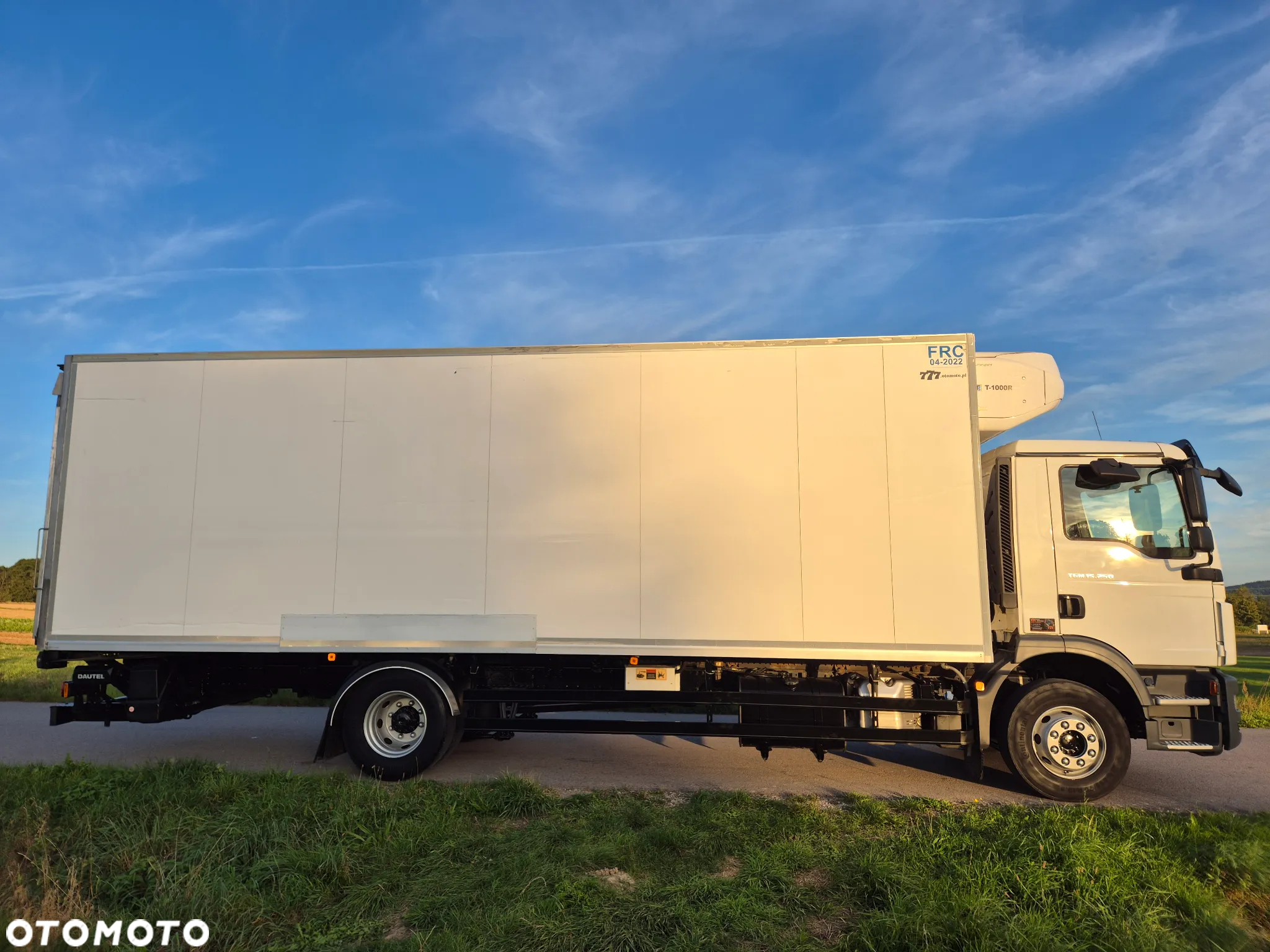 MAN TGM 15.250 7.5m winda AUTOMAT KLIMA z Niemiec EURO 6 / CHŁODNIA T-1000R THERMOKING - 9
