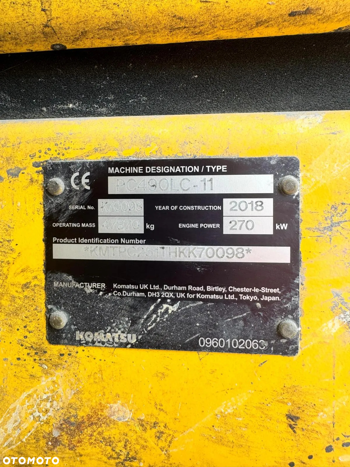 Komatsu Pc490 - 7