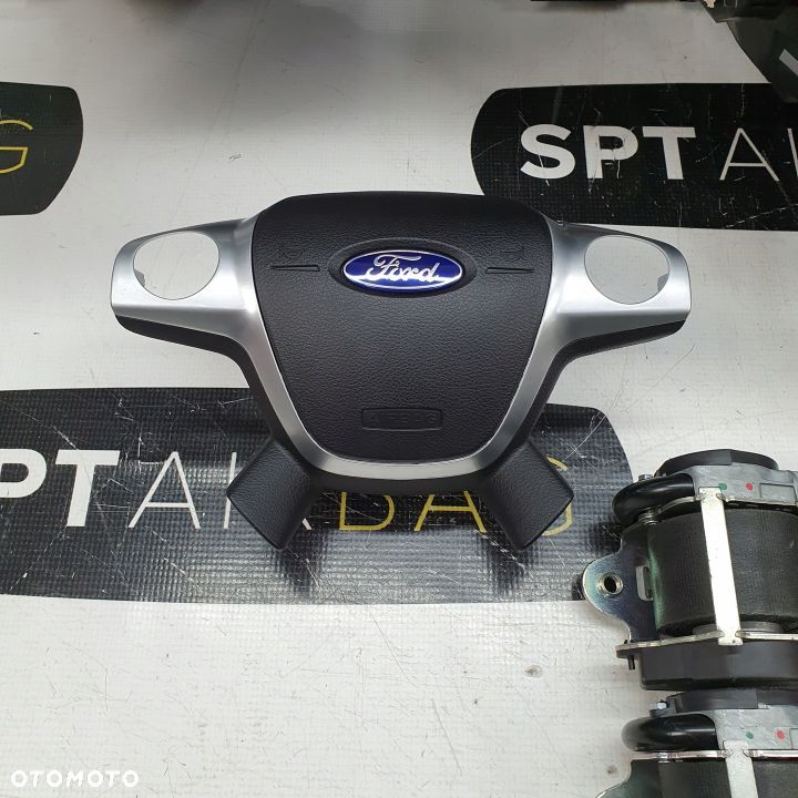 FORD FOCUS MK3 3 III  KOKPIT DESKA KONSOLA PULPIT PODUSZKA AIRBAG AIR BAG PASY KIT SET - 7