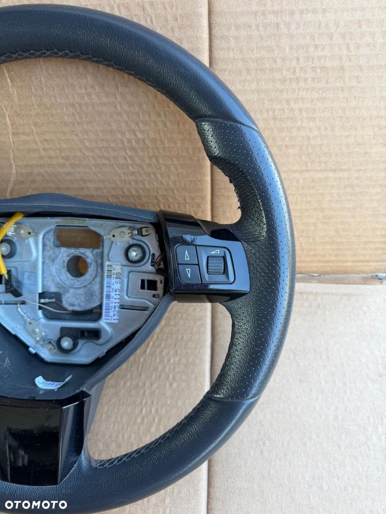Kierownica skórzana skóra Opel Astra H III Zafira B multifunkcja - 3