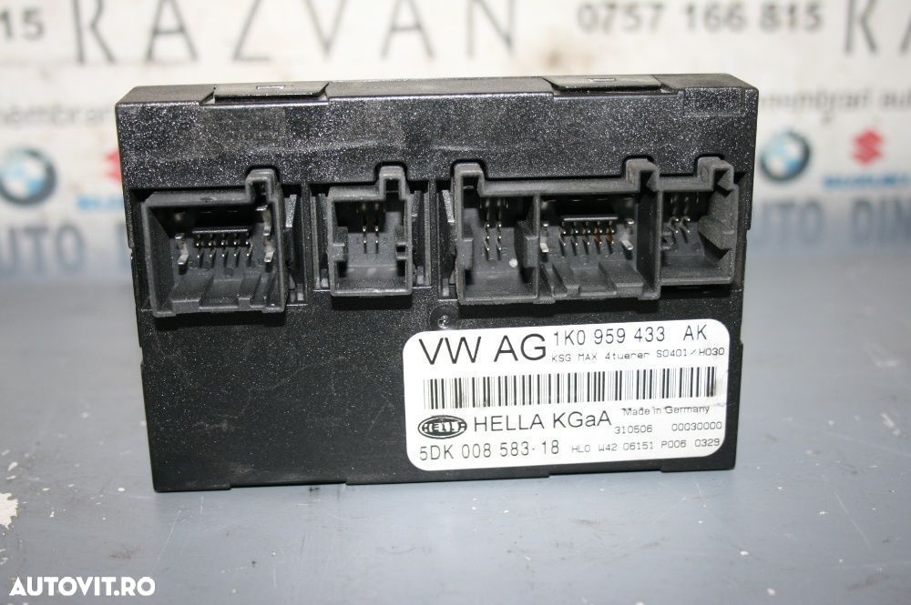 Modul Confort Vw Caddy 2004-2010 Livram Oriunde In Tara - 1