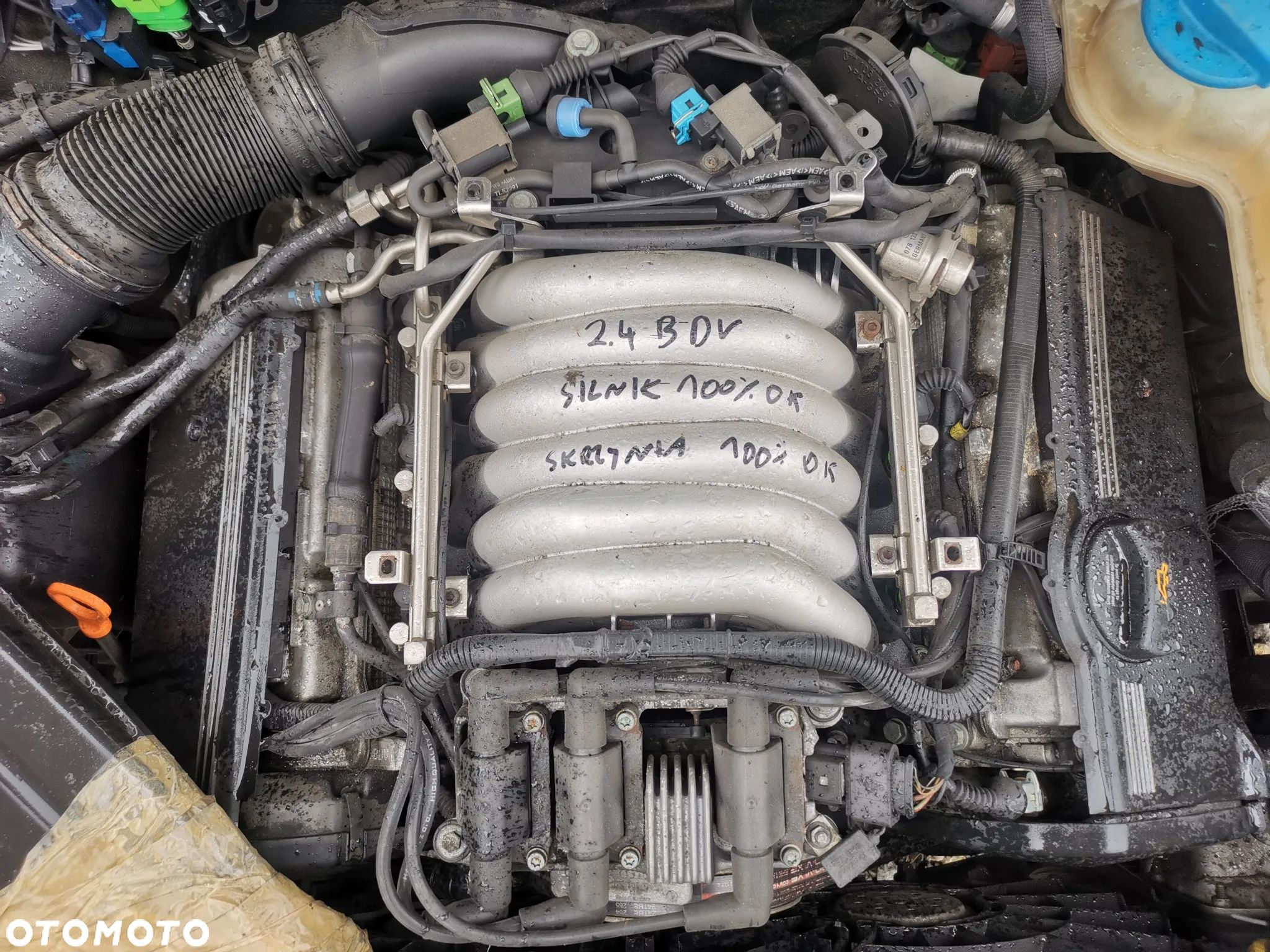 Audi A4 B6 2.4 A6 C6 V6 BDV Silnik Kompletny 177KM - 1