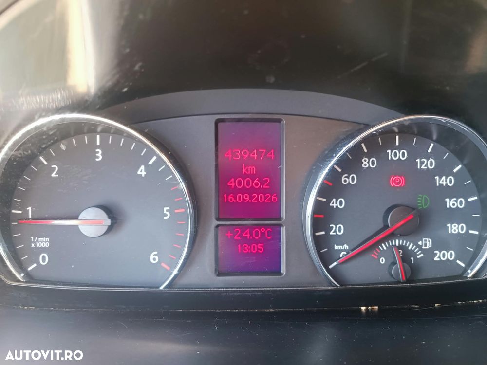 Volkswagen Crafter 2.0 TDI 143 CP prelată + remorcă prelată 2 axe - ansamblu complet - 6