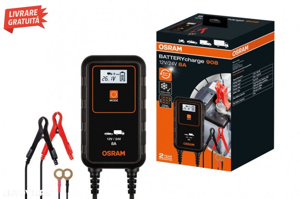 Redresor auto Osram BATTERYcharge 908 OEBCS908 - 1
