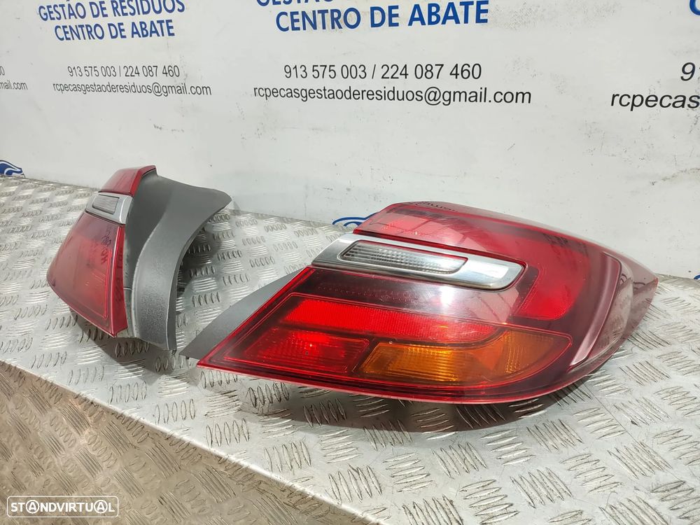 Farolim Farolins Traseiro Trás Led Original Opel Insignia A Facelift - 5