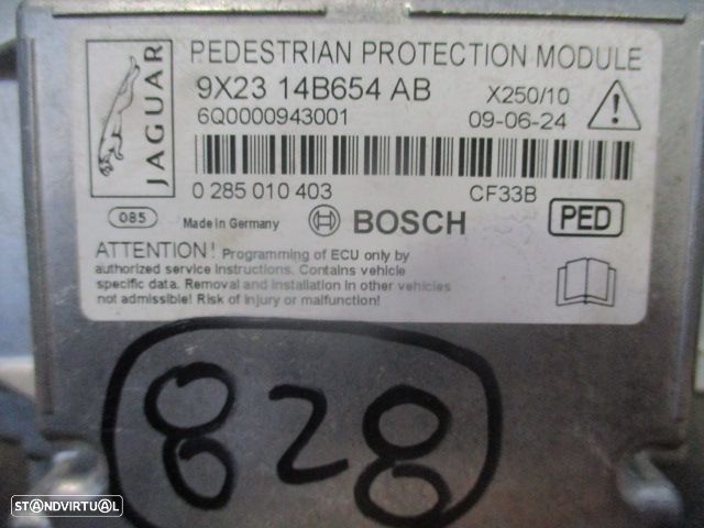 Modulo Airbag 9X2314B654AB JAGUAR XF 2009 3.0 D 240CV 4P PRETO - 7