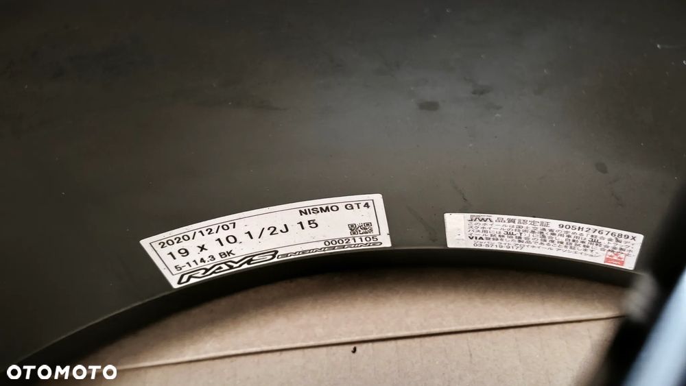 NISMO Rays LM GT4 19X10.5 OT15 - 2