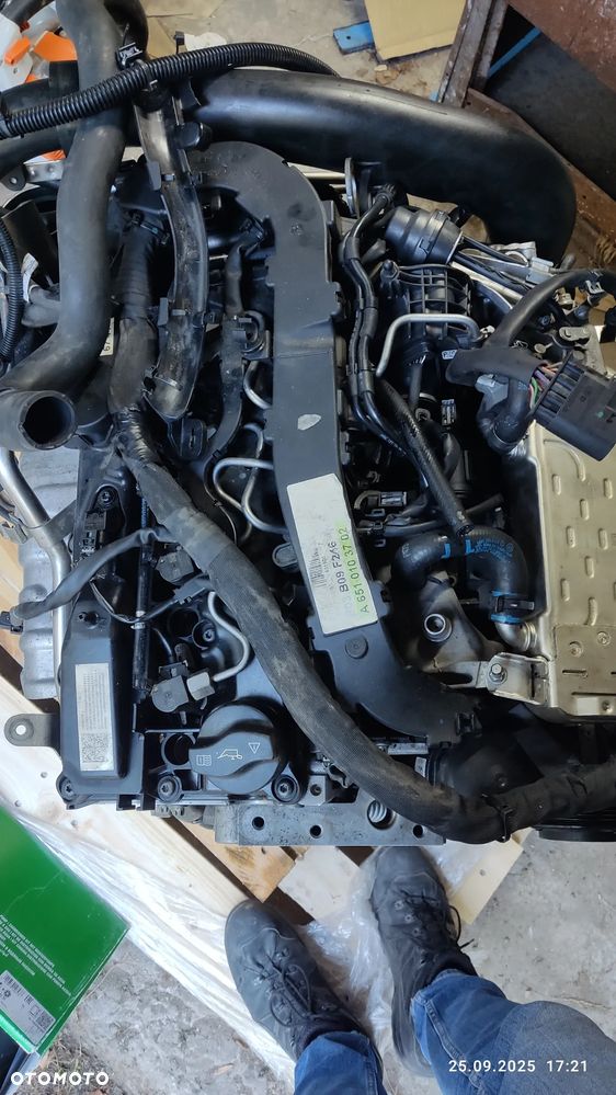 Silnik W246 1.8 CDI 109km OM651.901 kompletny z pełnym osprzętem - 10