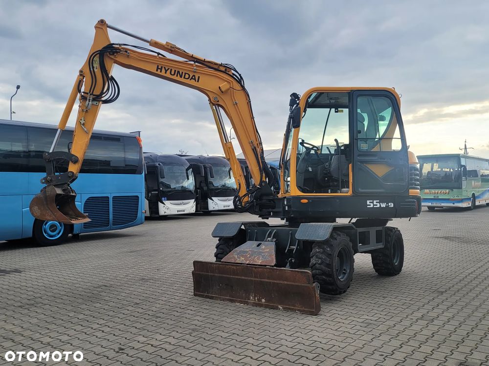 Hyundai ROBEX55W-9 / EXCAVATOR / SPROWADZONY Z FRANCJI/ 4 900 MTH / 5.5 TONY - 3