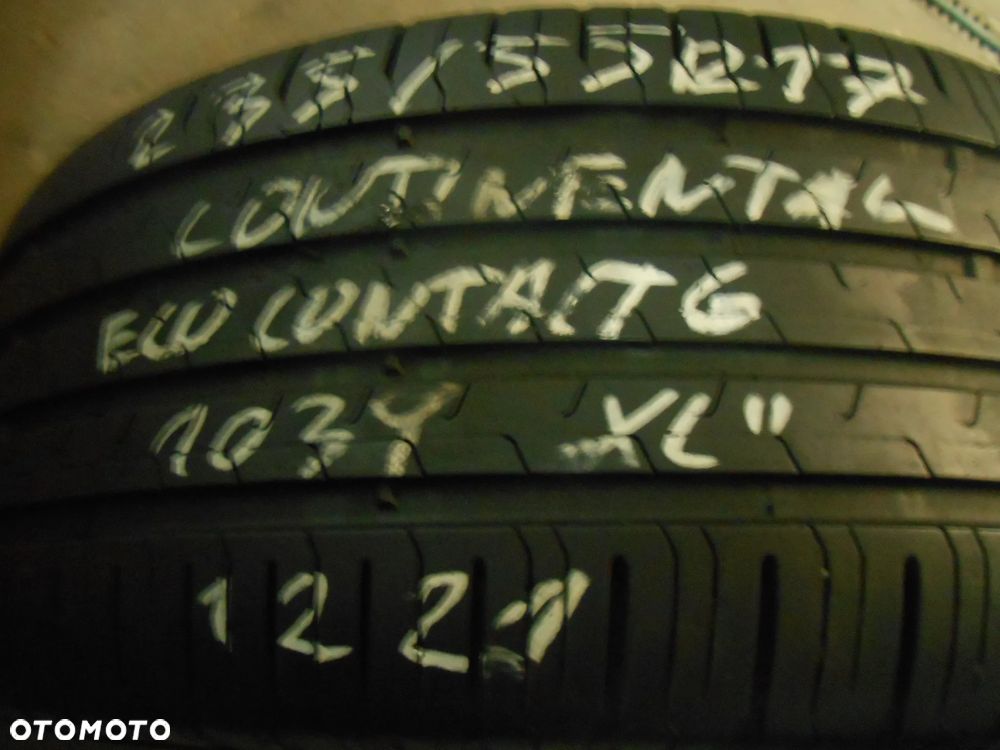 OPONA POJEDYNKA 235/55R17 CONTINENTAL ECO CONTACT 6 XL  DOT 1221 7MM - 1