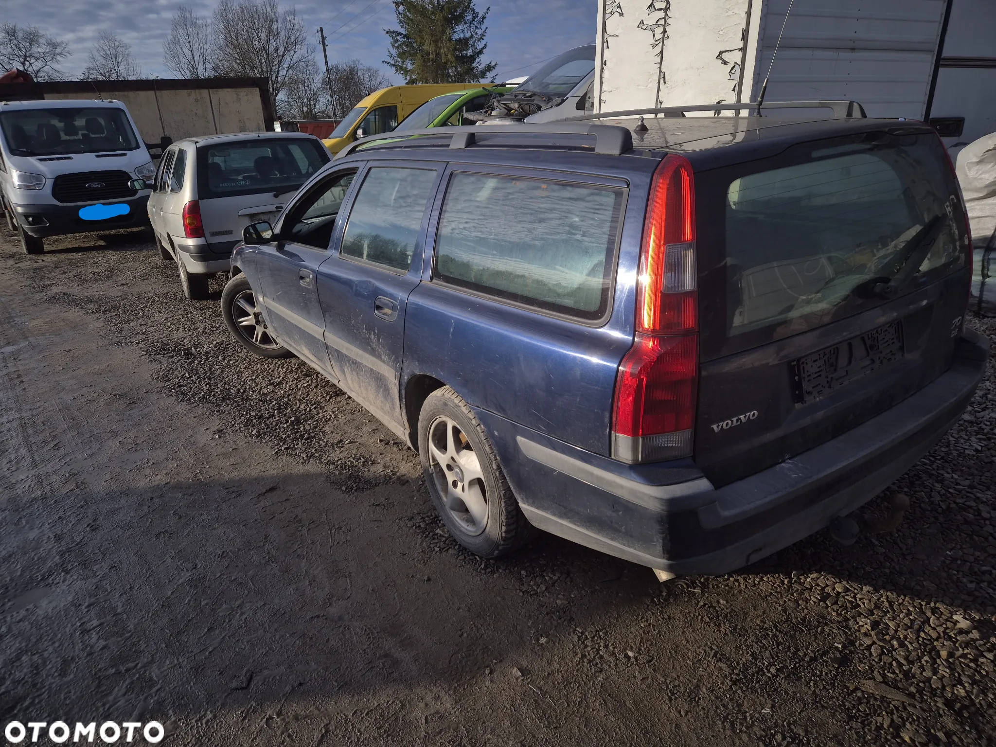 VOLVO V70 II 417-26 maska pokrywa silnika klapa bagażnika zderzak lampa reflektor pas przedni stop lampy halogeny - 3