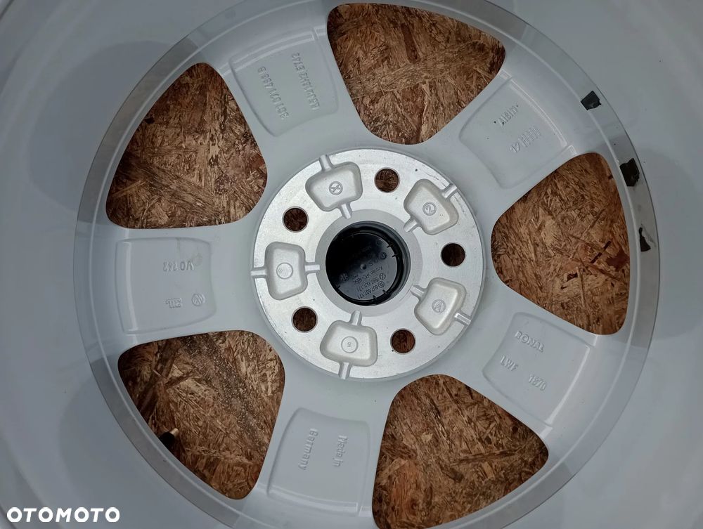 FELGI ALUMINIOWE 5x112 R16 6,5J ET42 VOLKSWAGEN BEETLE CADDY EOS GOLF JETTA PASSAT SCIROCCO SHARAN T4 TIGUAN TOURAN TRANSPORTER T-ROC - 8