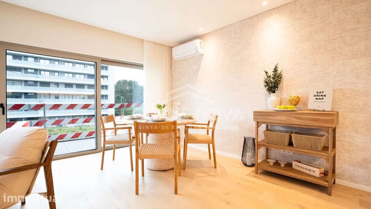 Apartamento T3 NOVO em Canidelo | Totalmente Mobilado - Grande imagem: 3/26