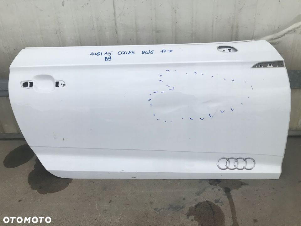 DRZWI AUDI A5 B9 PRAWY PRZÓD PRAWE PRZEDNIE - 1