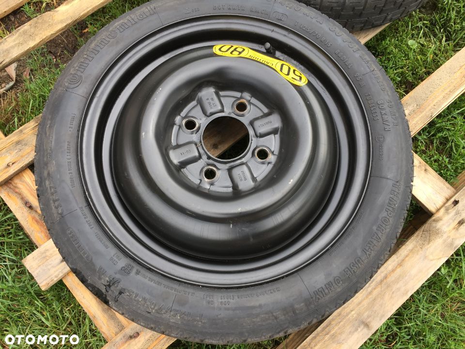 Koło Dojazdowe Dojazdówka Mitsubishi Colt 4x114,3 15 - 1