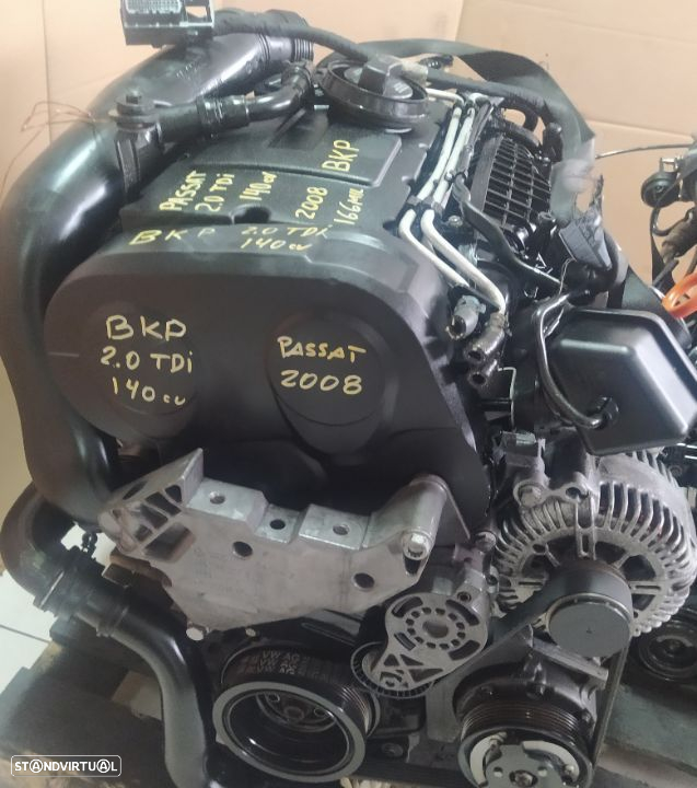 Motor vw passat 2.0TDI 140cv BKP caixa manual 6 KDN - 2