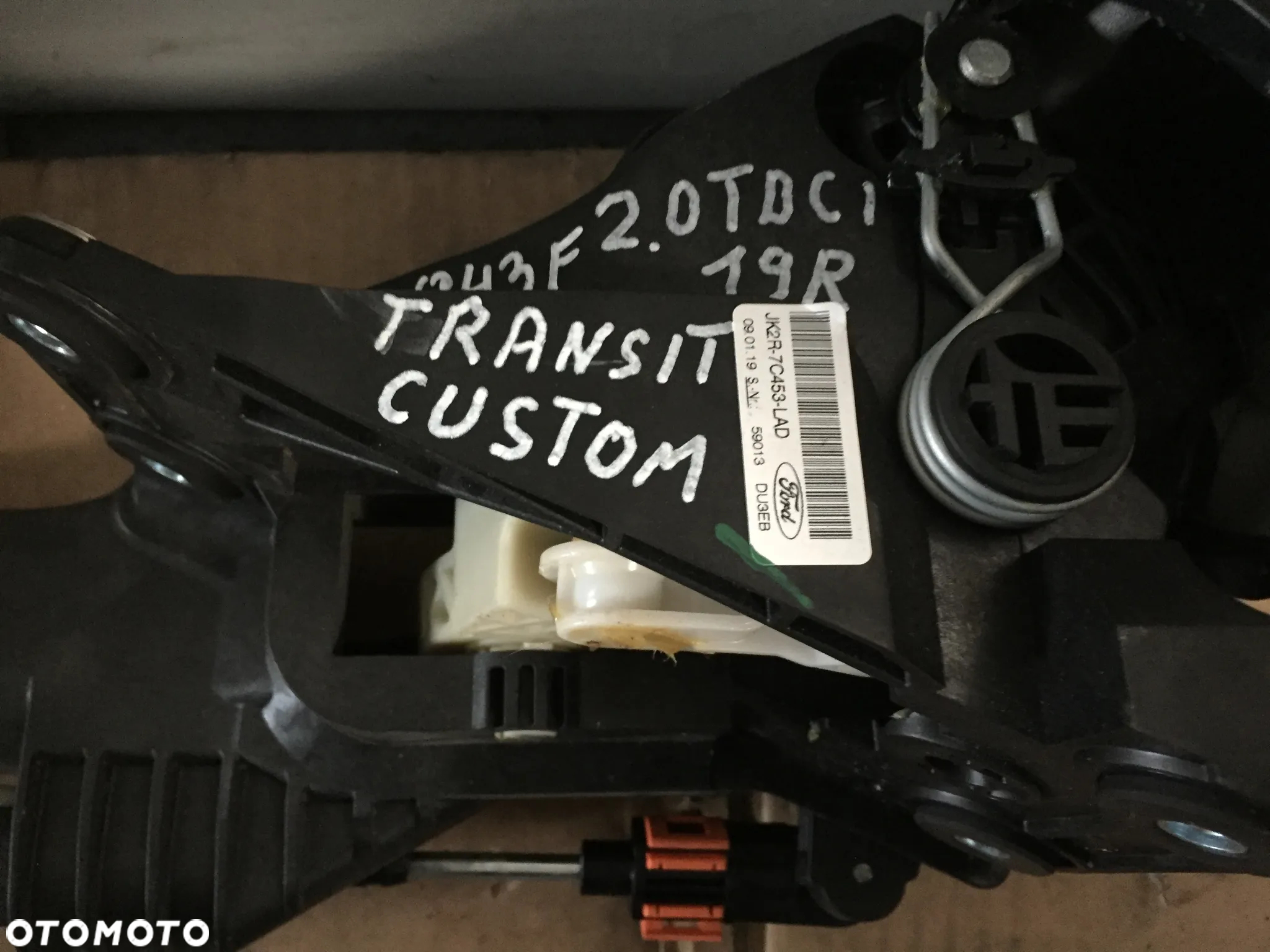 FORD TRANSIT CUSTOM 19R MECHANIZM ZMIANY BIEGÓW JK2R-7C453-LAD - 2