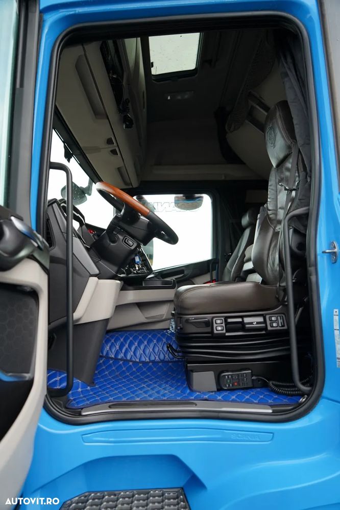 Scania R 450 / MEGA / PLATĂ JOSĂ / RETARDER / I-PARK COOL / PIELE / EURO 6 - 23