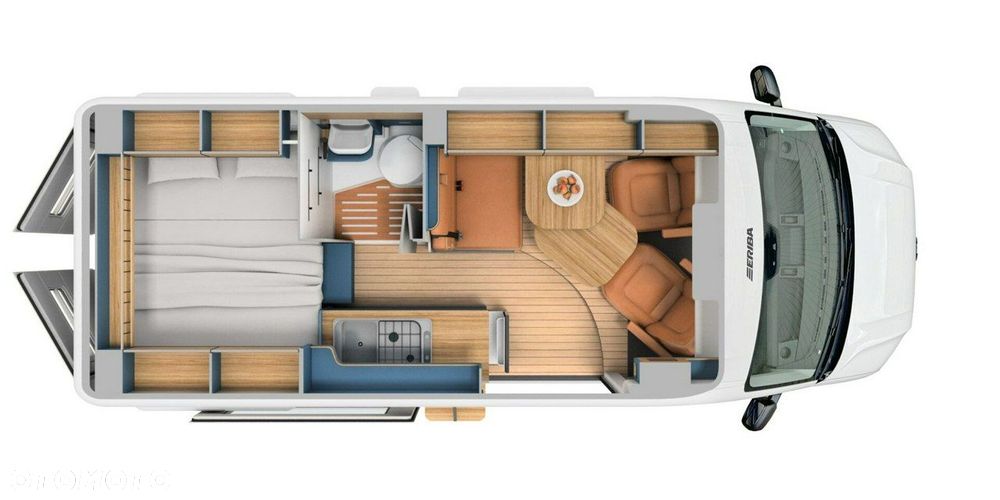 Hymer-Eriba Eriba Car 600 kampervan na bazie VW, marki premium ERIBA CAR - 22