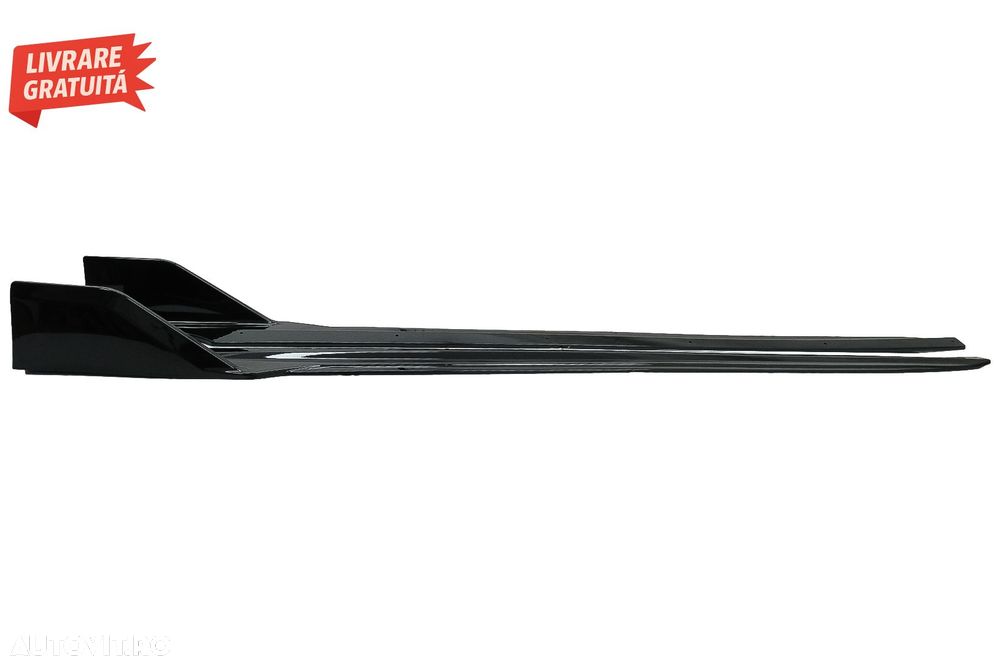 Pachet Exterior Aero BMW X5 G05 (2018-2022) M-Tech Black Knight Design Negru Lucio- livrare gratuita - 6