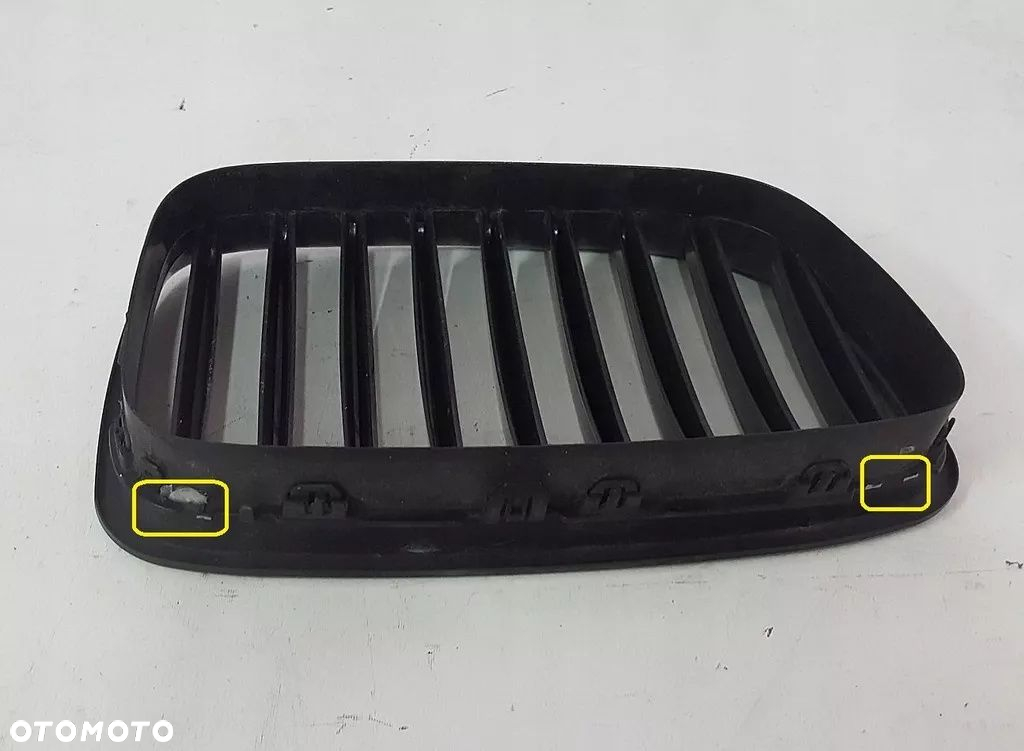 Nerka Grill Atrapa BMW F07 GT lewa SHADOW / BLACK - 2