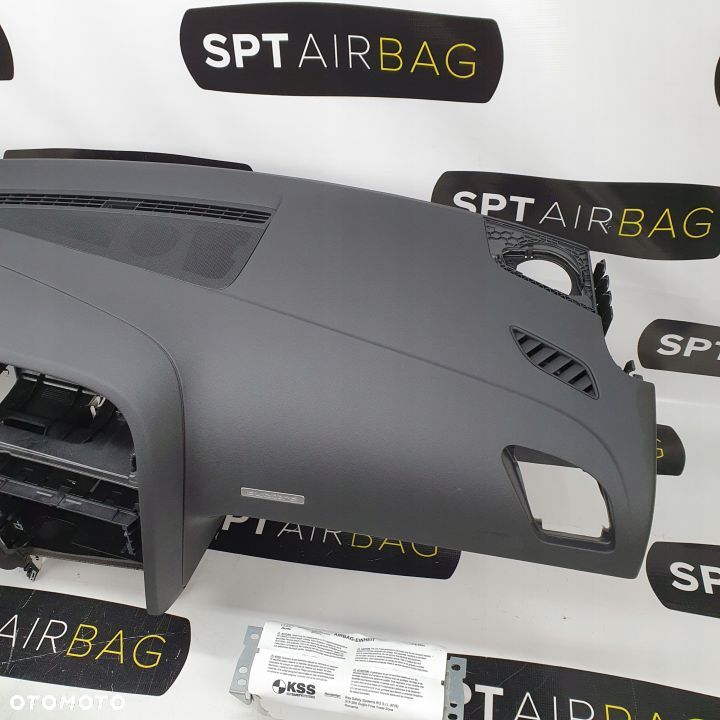 AUDI A5 DESKA ROZDZIELCZA KONSOLA KOKPIT PULPIT PODUSZKI AIRBAG AIR BAG PASY KIT SET - 4