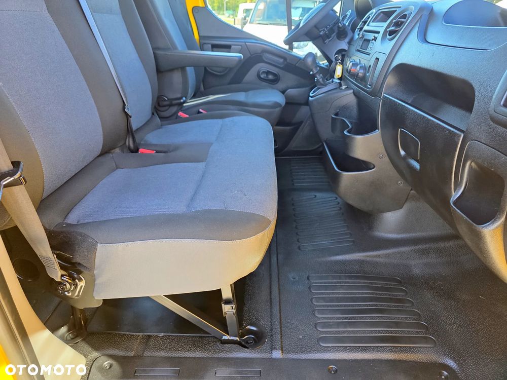 Renault MASTER 2,3 DCI 145 KONNA DOKA BRYGADÓWKA 7 OSOBOWA 3,3M SKRZYNIA KLIMA WEBASTO 162T/KM PRZEBIEGU GWARANCJA BLIŻNIAKI DO 3,5T - 21