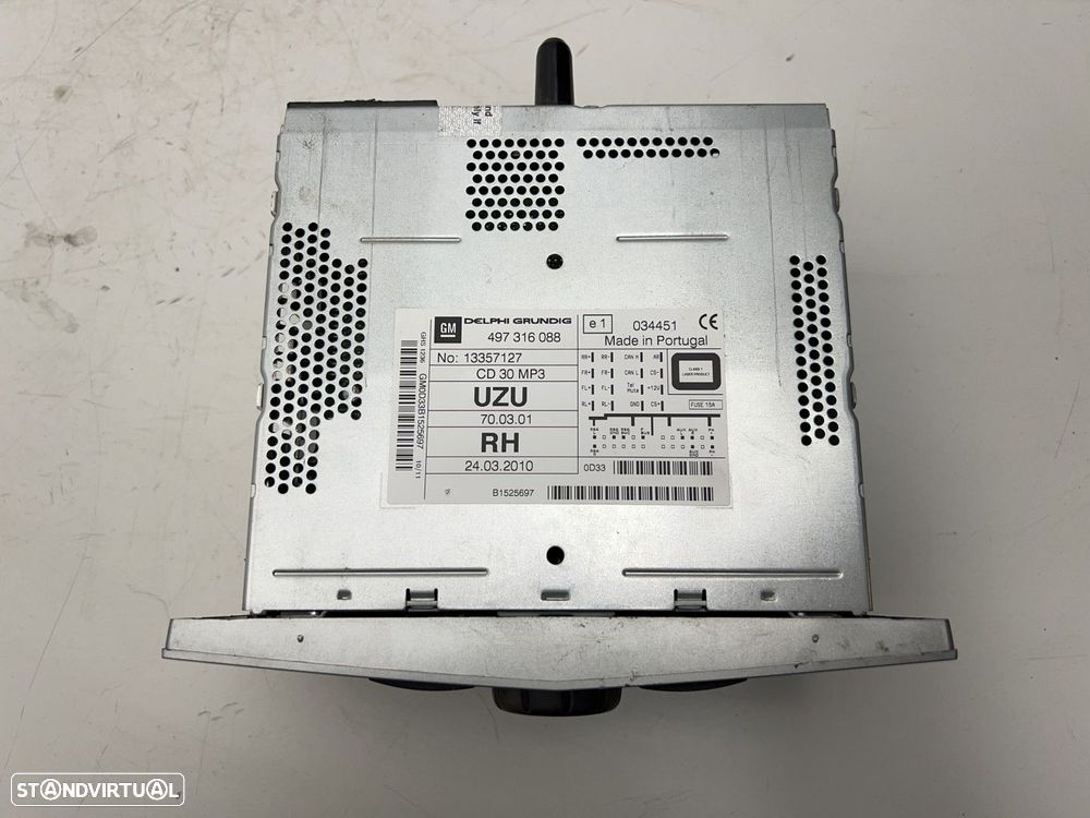 Rádio OPEL CORSA D (S07) 13357127 - 2